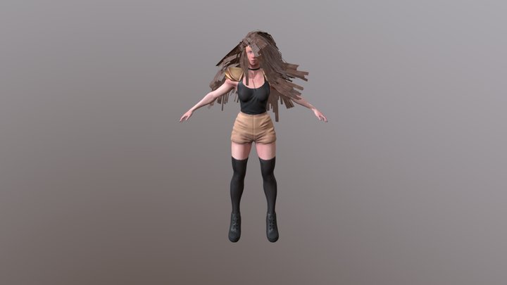 Personaje Final 3D Model