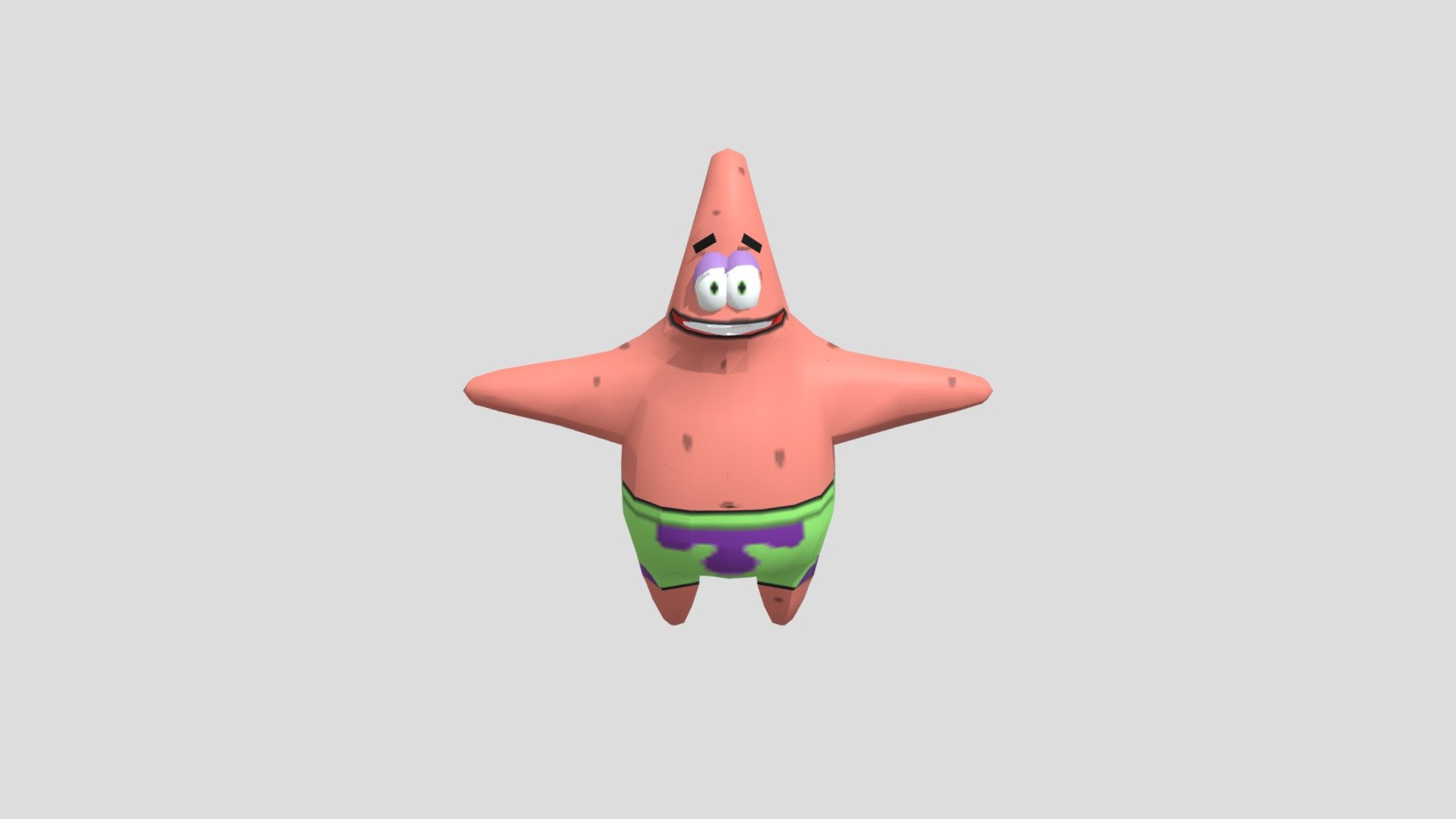 patrick - Download Free 3D model by samrahimi2013 [360b372] - Sketchfab