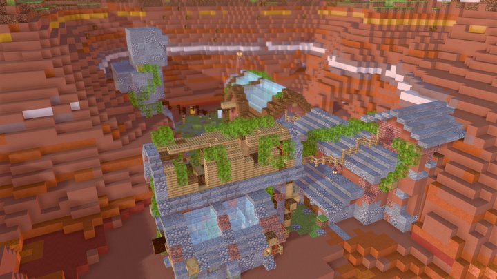 Fog Village unionminecraft.ru 3D Model