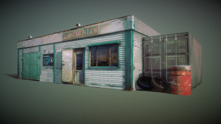 TIRE SERVICE 3D Model