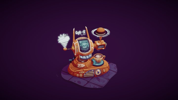 coffee machinenew version1 3D Model