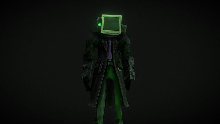 Computerman v2 – Free 3D Model STL