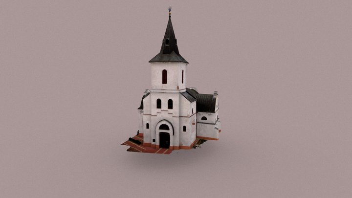 Kościół w Łoniowie pow. sandomierski 3D Model