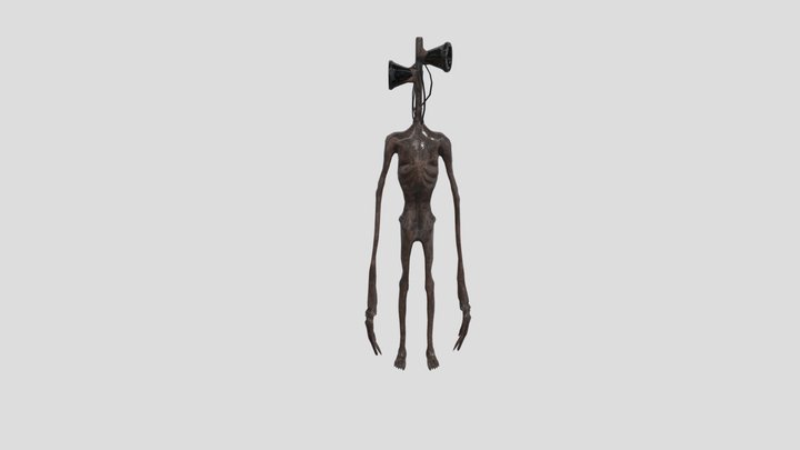 Original Siren Head 3D Model