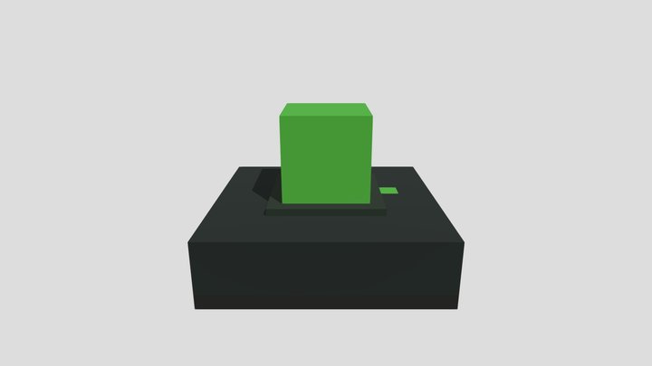 Swamp Gas Bubble - Voxel 32x32 – Kostenloses 3D-Modell STL