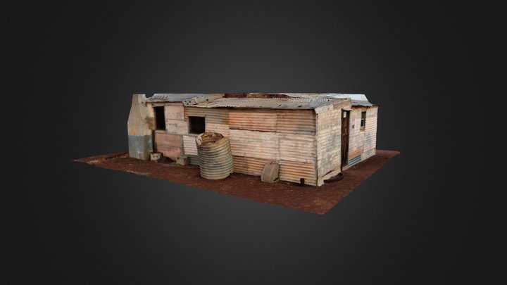 Metal house 3D Model