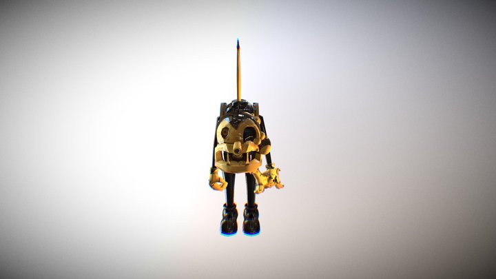 Fisher for download (Blender) 3D Model