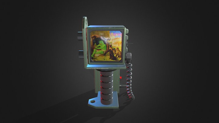 Motion Scanner from Alien Isolation 3D Model