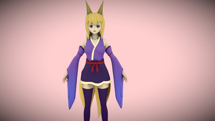 AnimeShading 3D Model