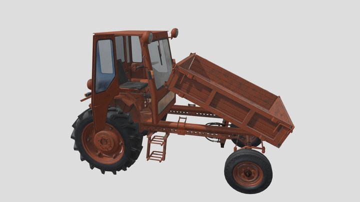 Tractor T-16MG 3D Model