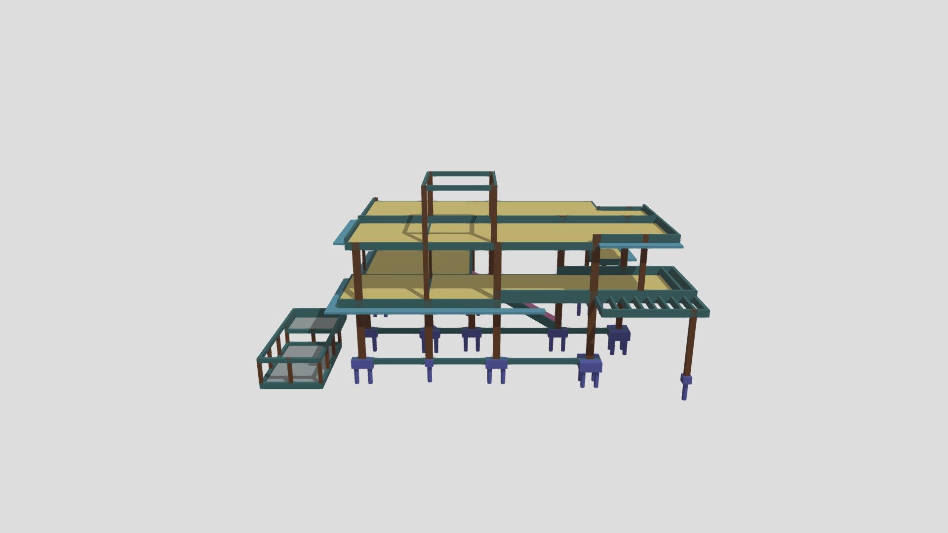 3D Residência JCADM - Colina Do Golfe