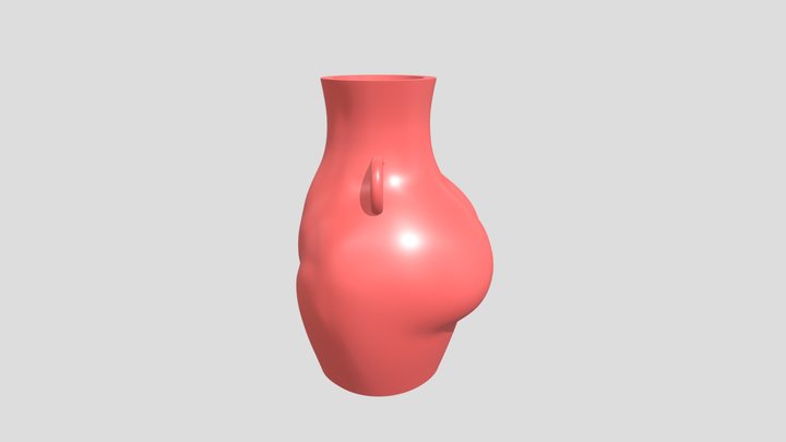 Cheeky Vase 3D Model