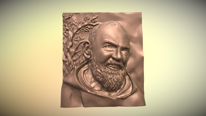 Padre Pio 3D Model