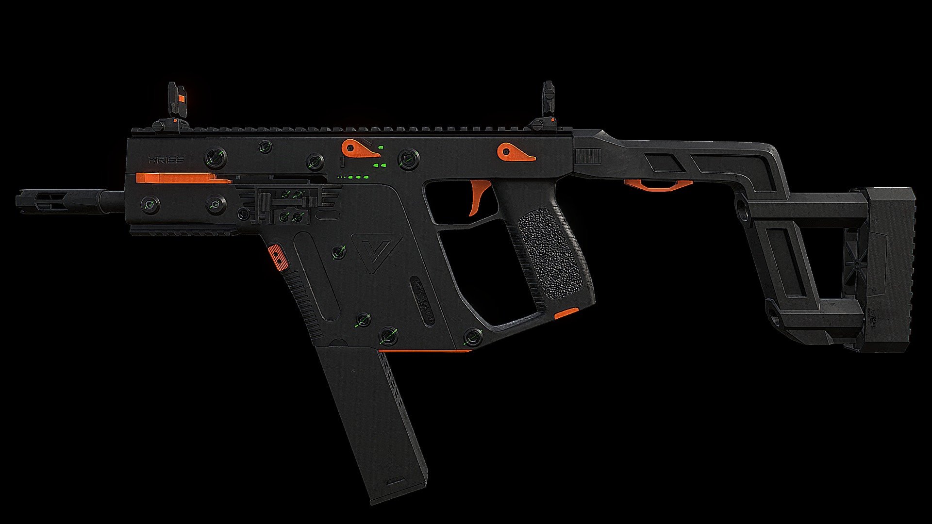 Kriss_vector (tactical).ver - Download Free 3D model by kio (@kio00 ...