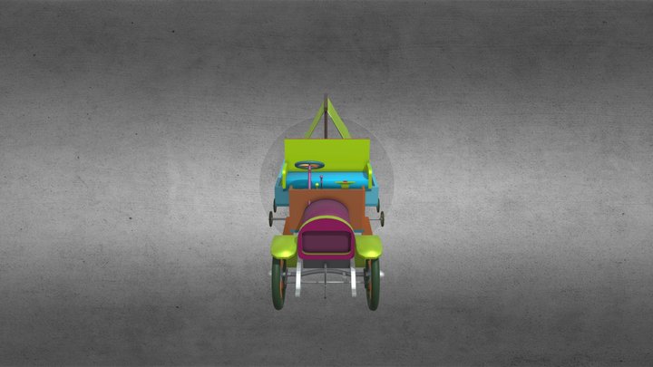 Camion Garford Chez les Militaires 3D Model