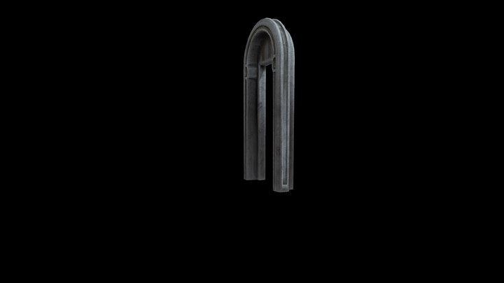 Gate Game Ready Asset 3D Model