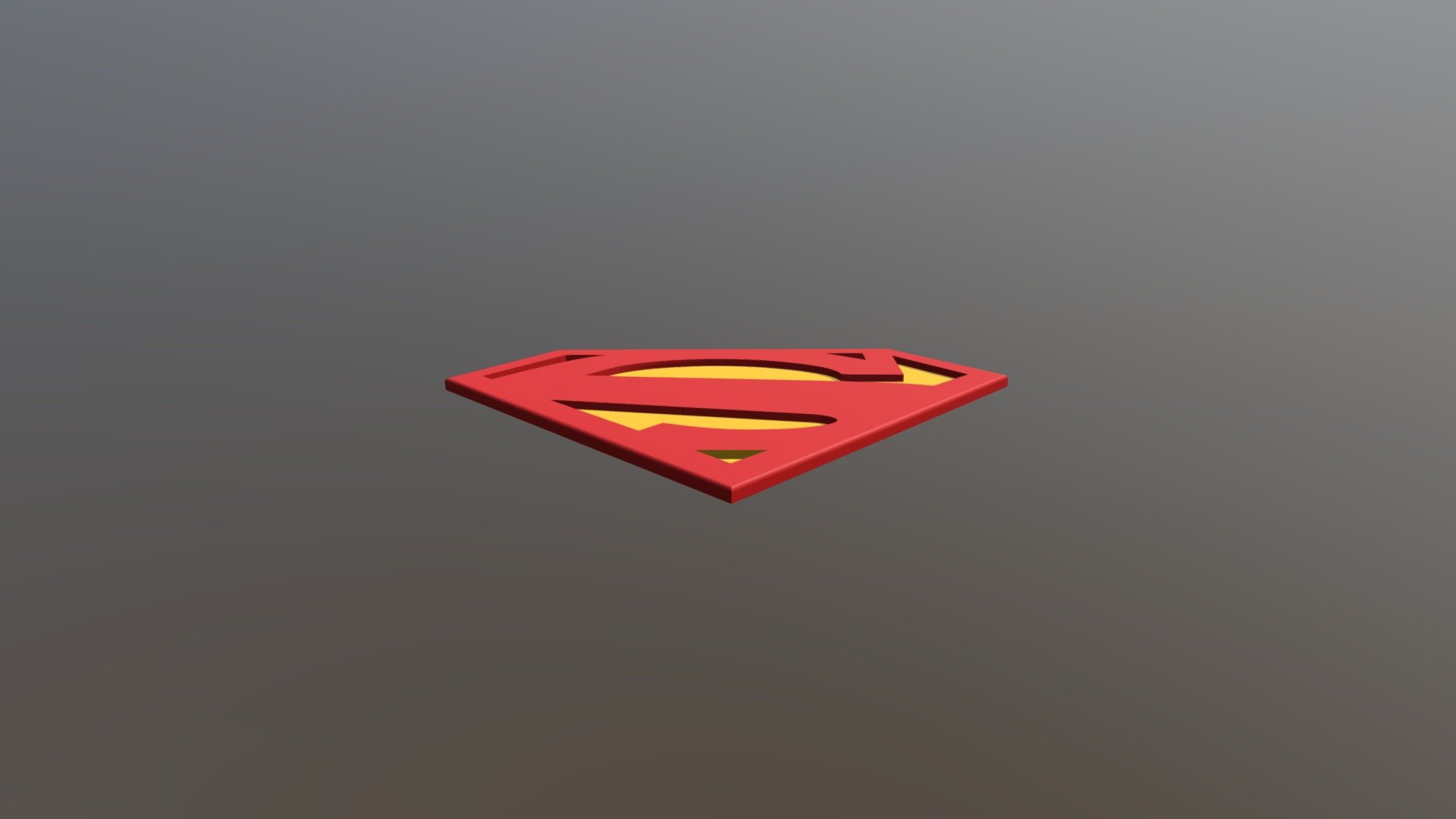 Superman New 52 Emblem - 3D model by themanofsilva [3617034] - Sketchfab