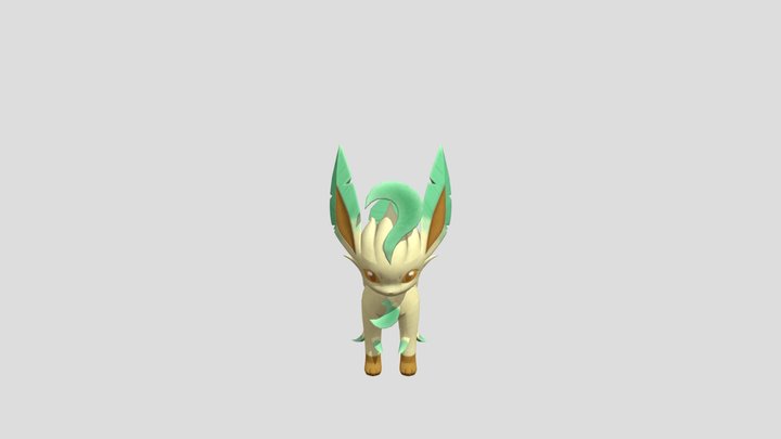 leafeon 3D Model