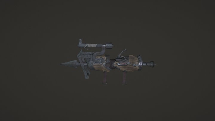 The Old Pile Bunker 3D Model
