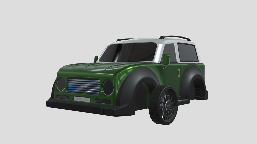 CL1M07 - Retro-Futurist Compact SUV