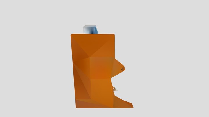 1 Часть Коридора 3D Model