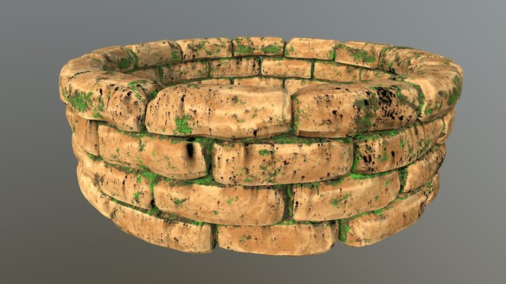 Forest Well 3D Model