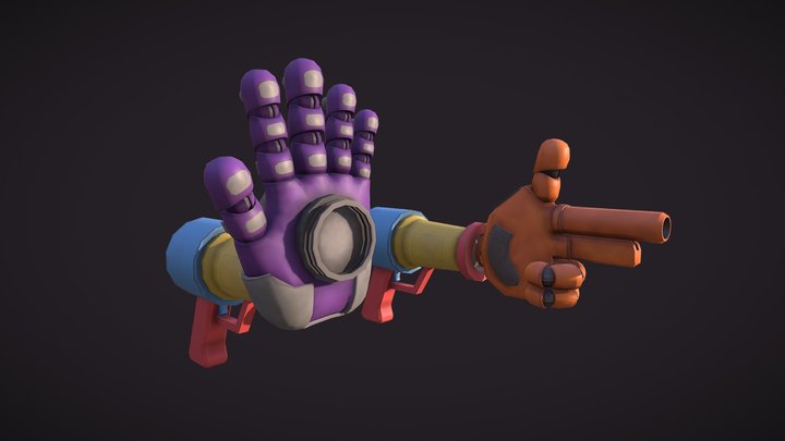Grap packs (fan-Art) 3D Model