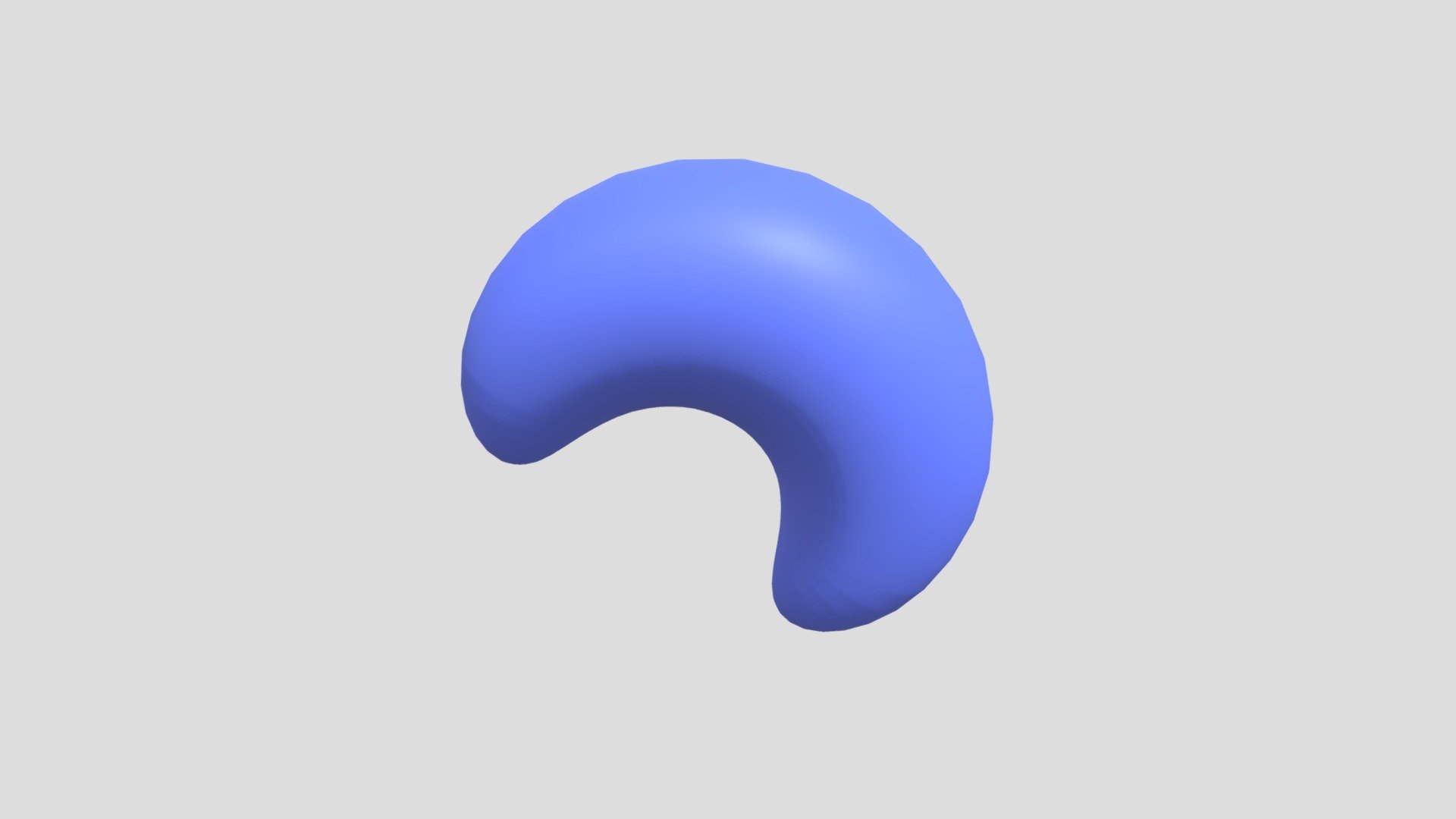 Sphere-bend-blue