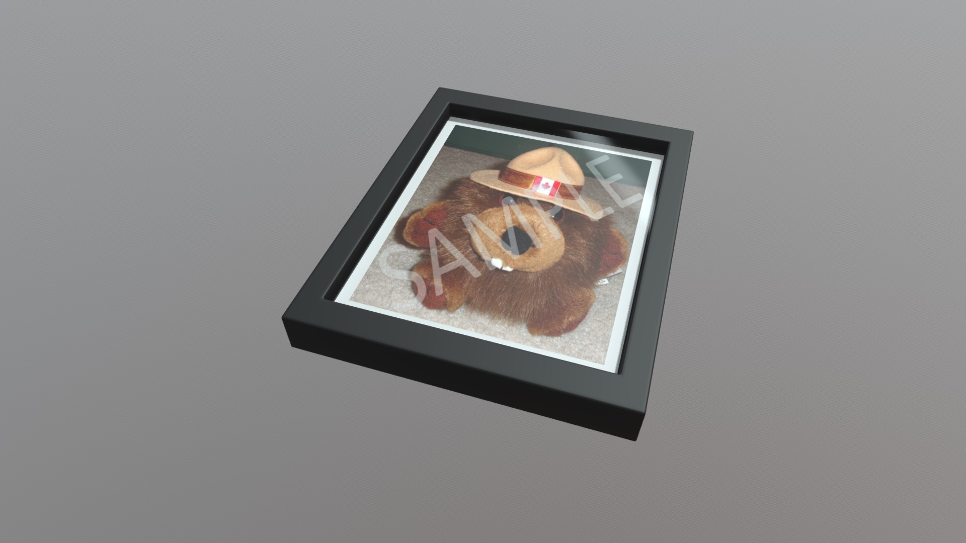 3D model Customize-able Picture Frame - This is a 3D model of the Customize-able Picture Frame. The 3D model is about a picture of a heart.
