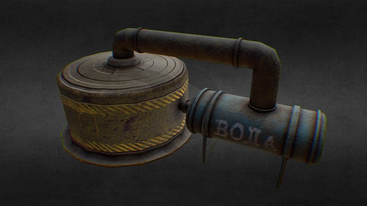 Water Tank 3D Model