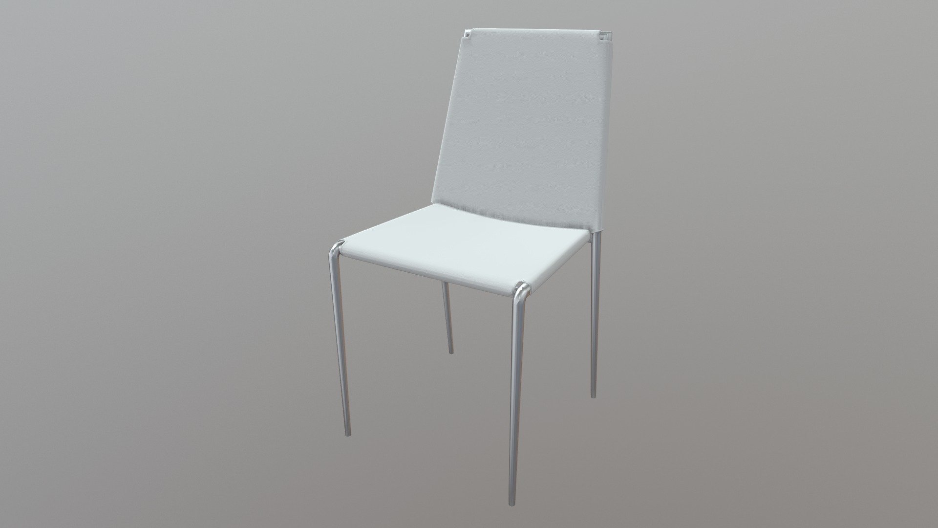 Alex Dining Chair White 101106 Buy Royalty Free 3D model by Zuo