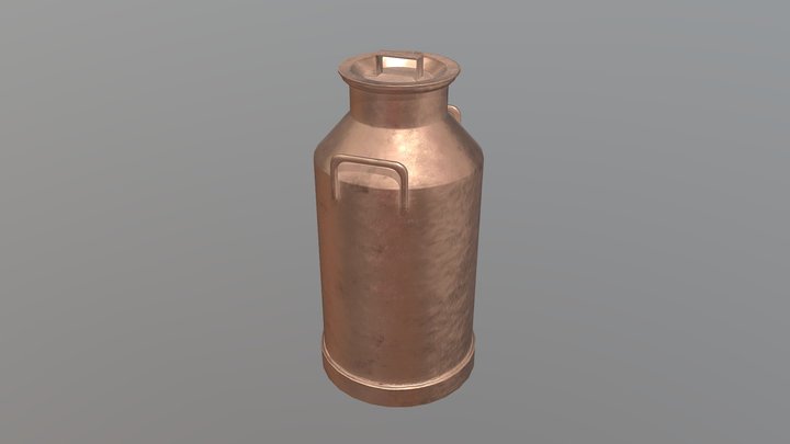 milk can 3D Model