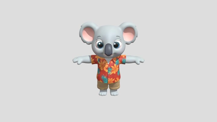 Koala 3D Model