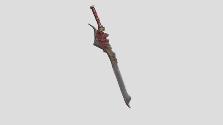 Sword of Valor 3D Model