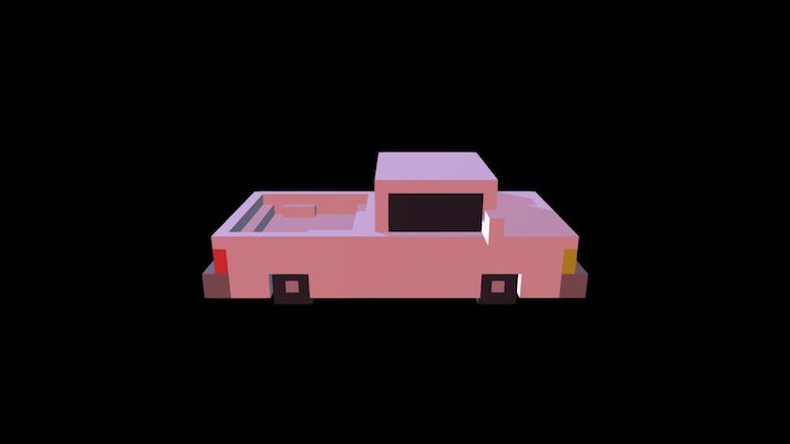 Pickup Truck 3D Model