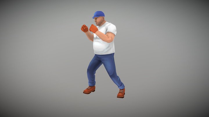 Boxing 3D Model