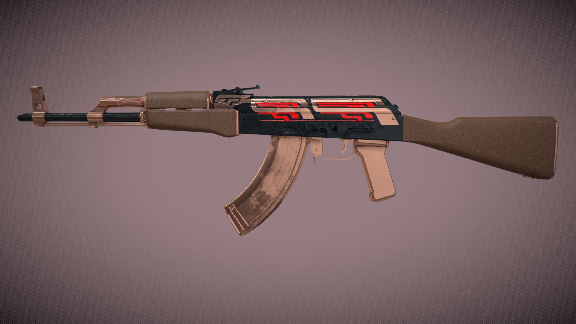 AK47 - FINAL FLARE (CS2) - 3D model by adrideadrian [36212c4] - Sketchfab