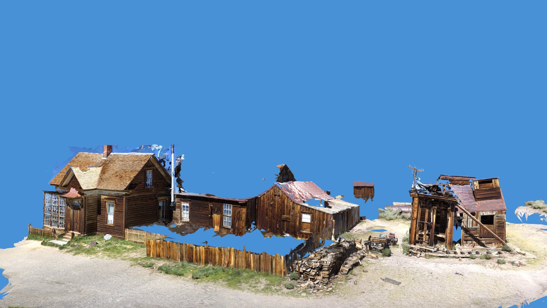 Bodie Glass House and Sawmill