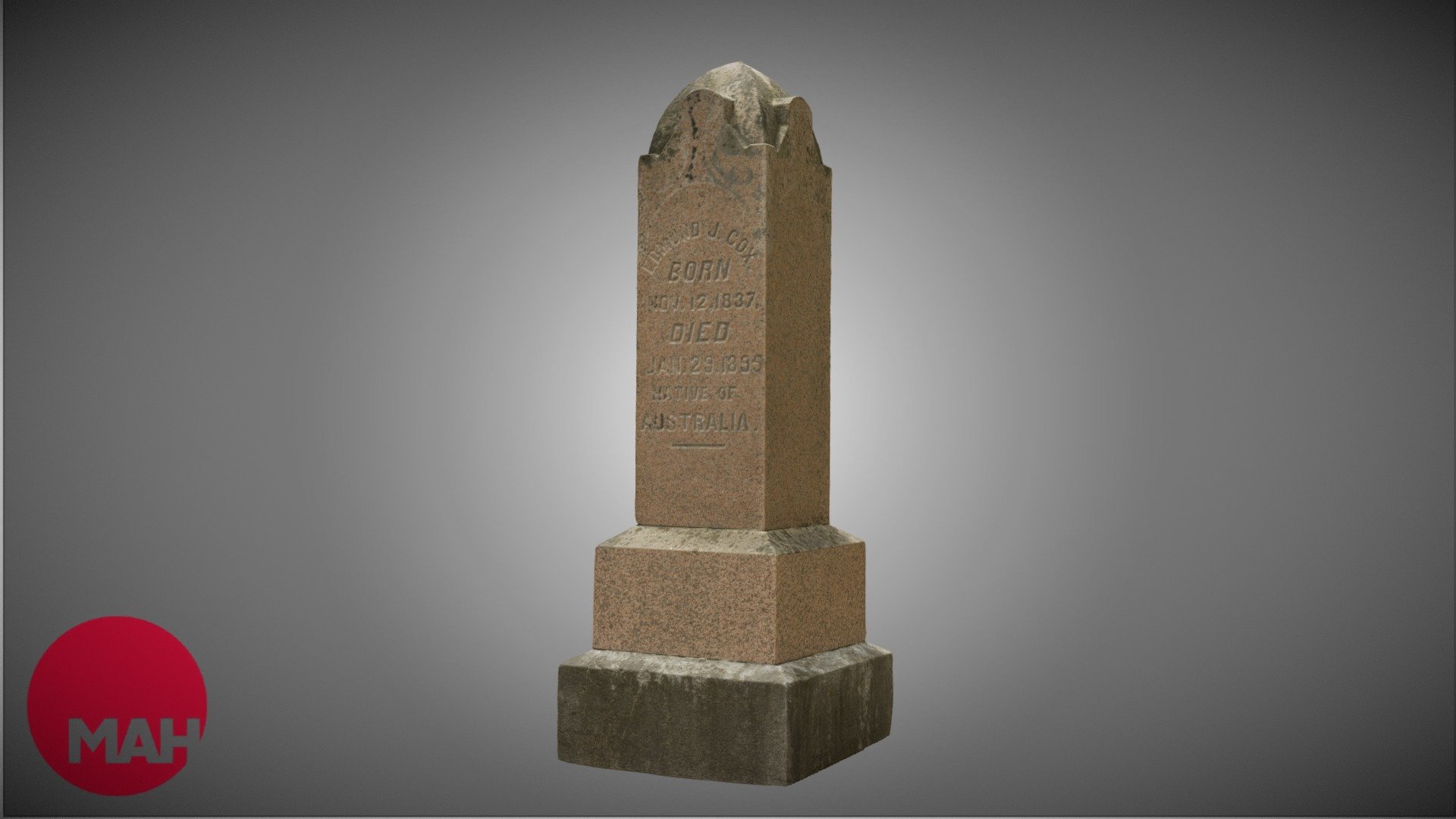 Edmund J. Cox Grave Marker