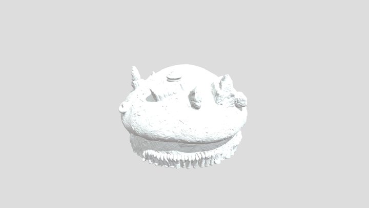 Mosaic Mushroom Fantasy 3D Model