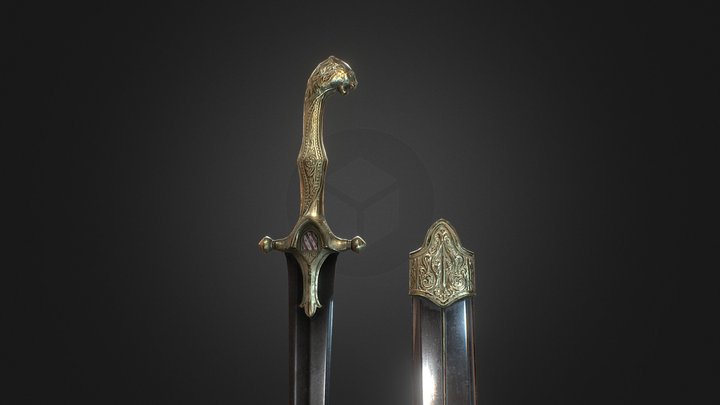 Old Sword 3D Model