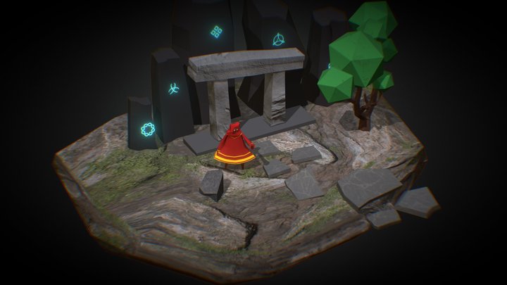 Diorama Portal 3D Model
