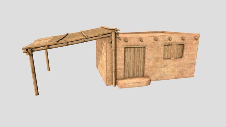 Small Hut 3D Model