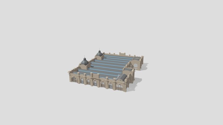 Modelo Mercado Teste RA 3D Model