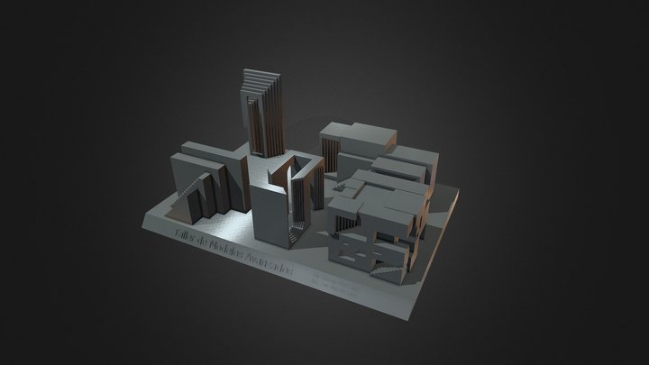 Ejercicio 1 (taller de modelos avanzados) 3D Model