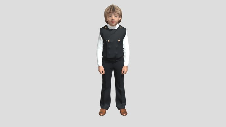 Andre_1971_standing_obj – Gratis 3D-model STL