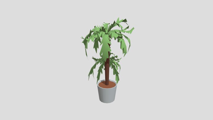 Tree lowpoly 3D Model