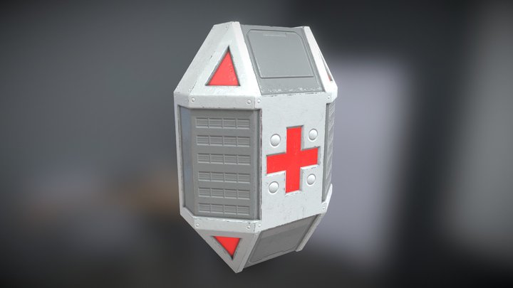 Health Pack Asset - Sci Fi – Modelo 3D gratuito STL