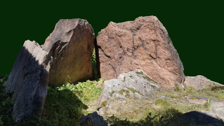 Dysse (en. dolmen) 3D Model