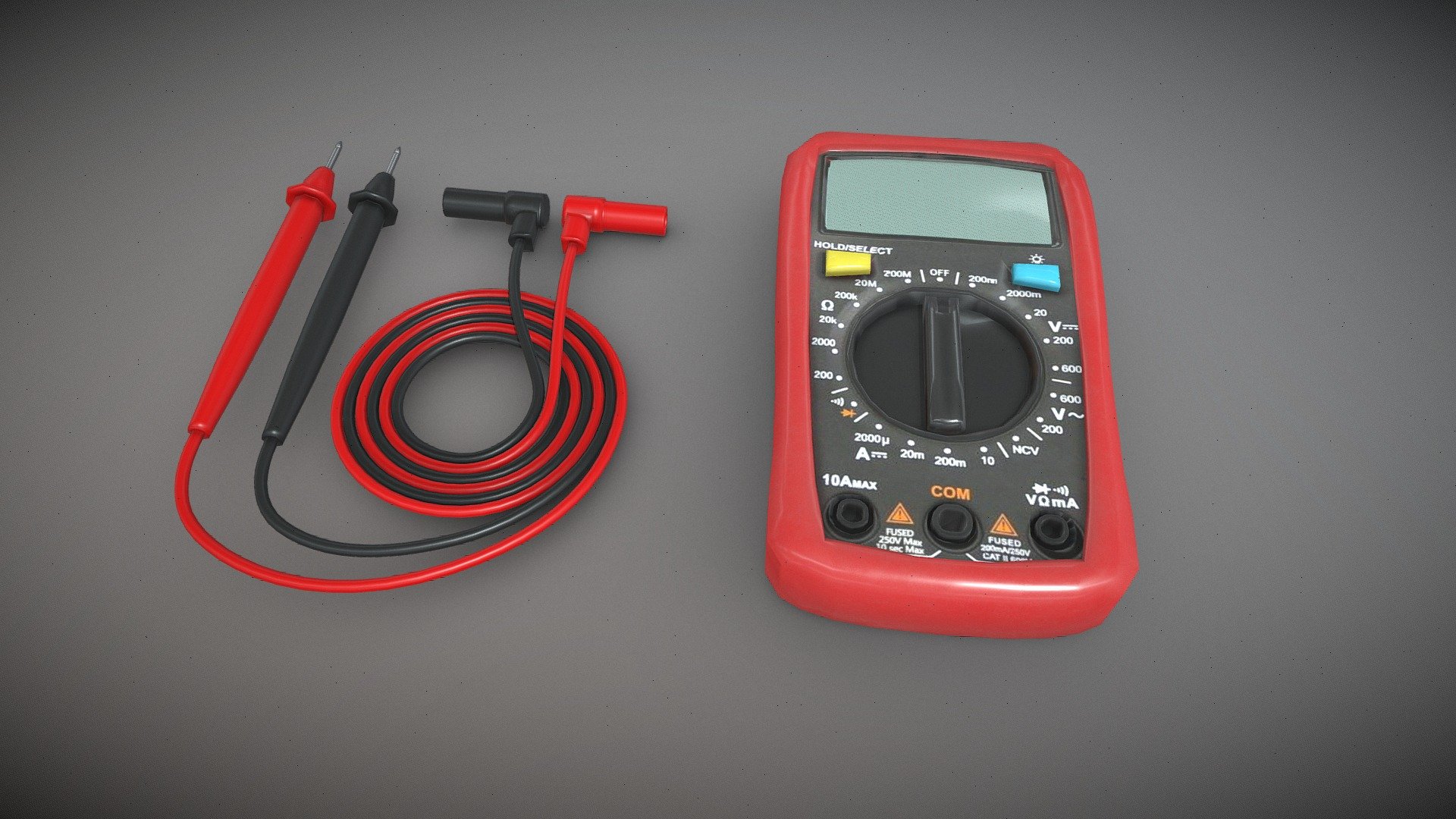 Multimeter UNI-T - 3D model by Stichting Consortium Beroepsonderwijs ...